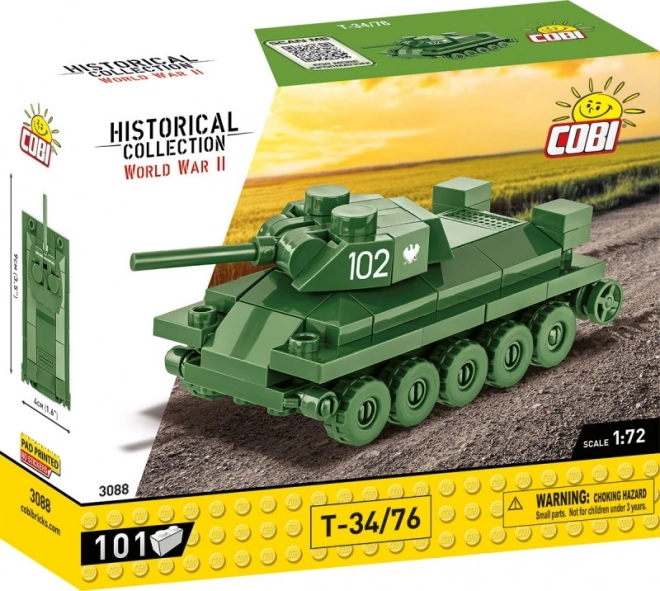 Stavebnica tank T-34/76