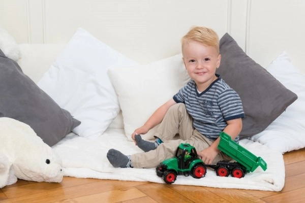 Avto Truckies traktor s prikolico plastika 32cm s figuro v škatli 24m+