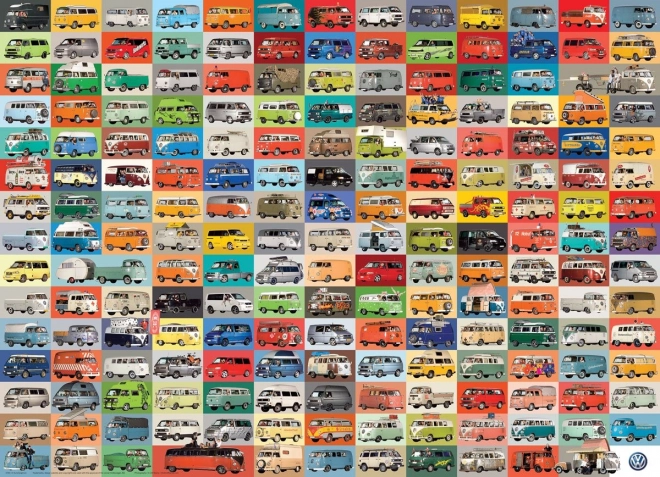 Sestavljanka EUROGRAPHICS VW Groovy Bus – 1000 koščkov