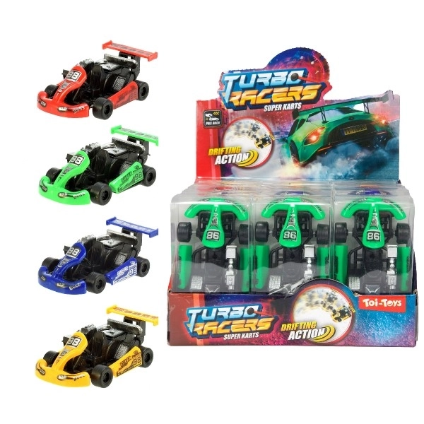 Plastična karting 9cm - različne barve