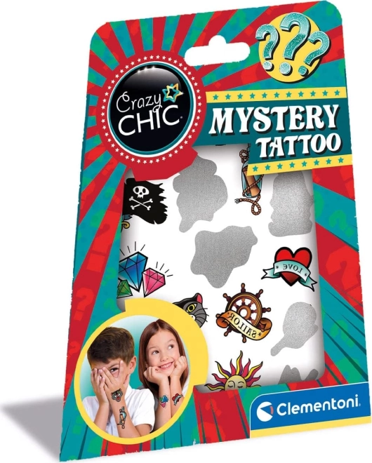 CLEMENTONI Crazy Chic skrivnostne piratske tetovaže