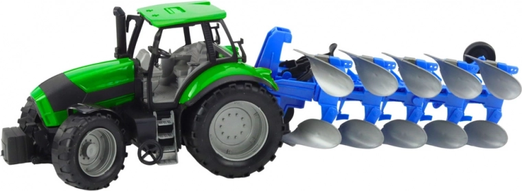 Zmogljiv plug z več diski