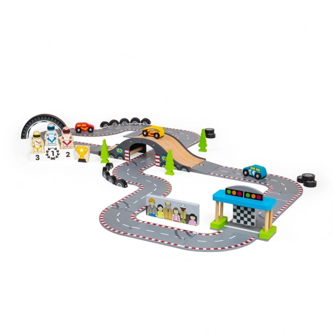 Bigjigs Rail Lesena proga dirkalni dan