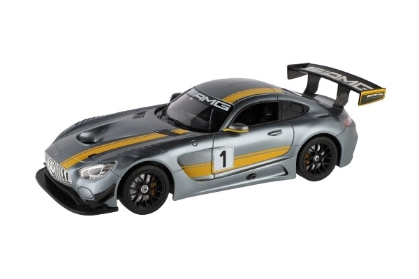 Auto RC Mercedes AMG GT3 plast 35 cm 2,4GHz z dalj. upravljanje na baterije v škatli 44x18x23 cm
