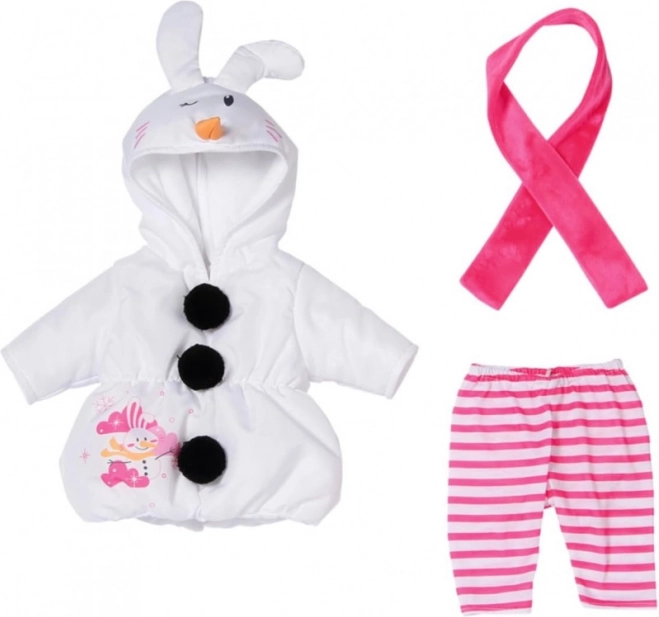 Modni kostum Dolly Snežak za punčko Baby Born