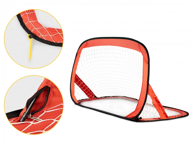 Nogometni gol, komplet za dve nogometni goli premera 110 cm
