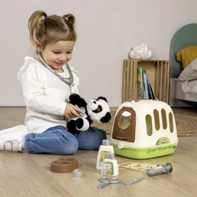 Plišasta panda za razvoj empatije in skrbi