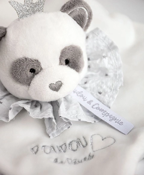 Darilni set - plišasta igračka panda