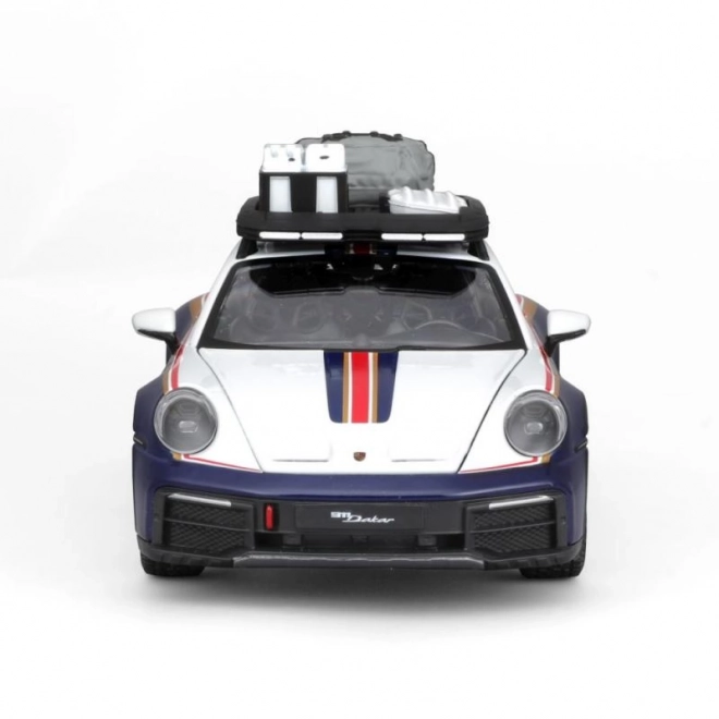 Bburago 1:24 Dirkaški - Porsche 911 Dakar - Modra 953 Groba cesta