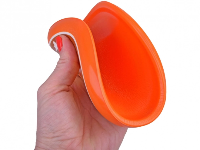 Pisani leteči disk 16 cm - Zabavna igrača za metanje