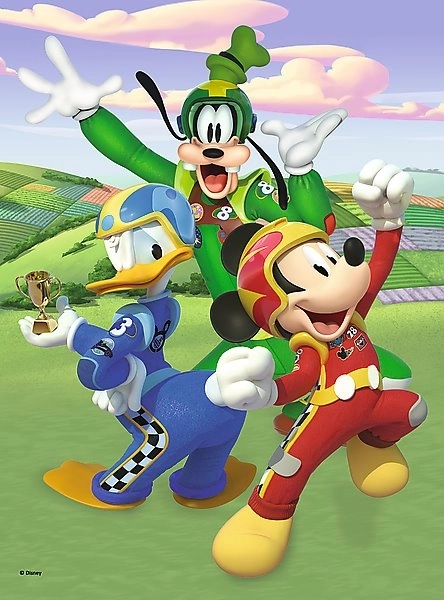 TREFL Sestavljanka Mickey Mouse Tekmovalci 20 kosov
