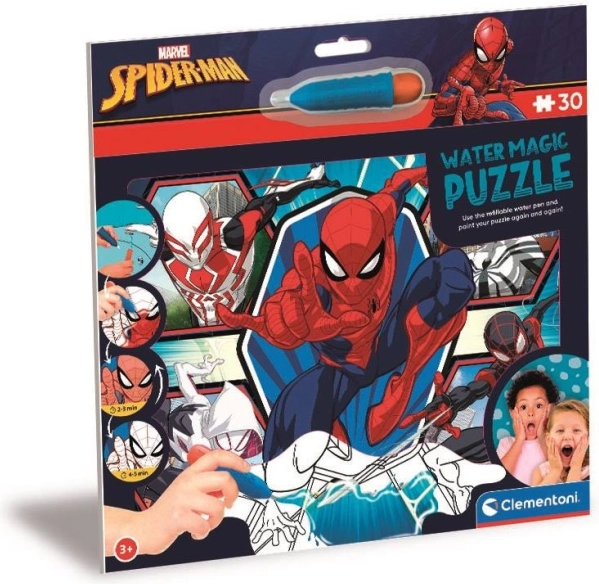 Čarobna vodna sestavljanka Water Magic: Spiderman 30 koščkov