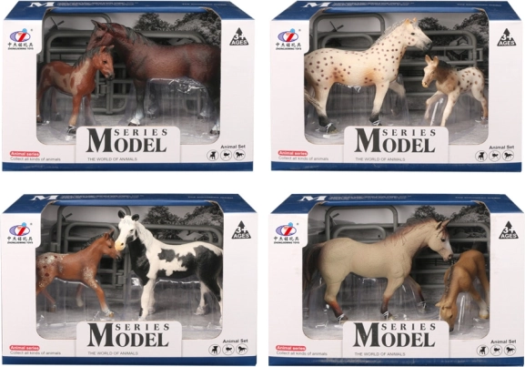 set figuric konj in žrebe – svet živali