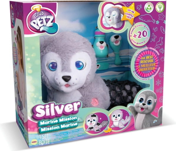 Interaktivni plišasti tjulenj Silver