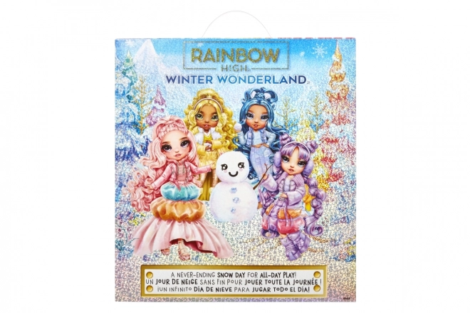 Rainbow High Zimska modna punčka - Skyler (Modra)