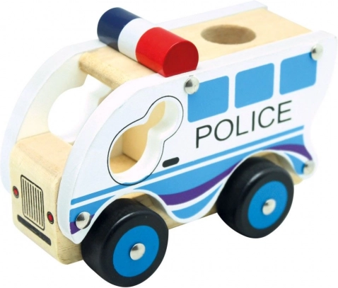 Bino leseni policijski avtomobilček