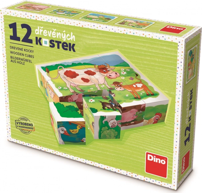 Lesene kocke Na kmetiji