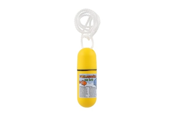Skrinjica za okrog vratu s trakom 11,5 cm plastika, mešanica barv