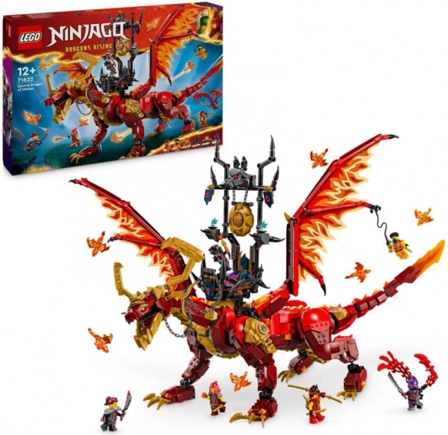 LEGO NINJAGO 71822 Izvirni zmajski vir gibanja