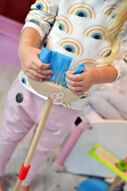 Lesena čistilna set za otroke Tooky Toy