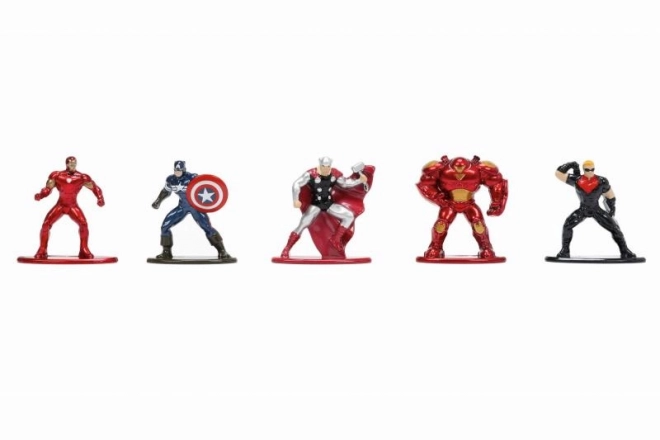 Kovinske Nano zbirateljske figurice od Marvel 20 kosov