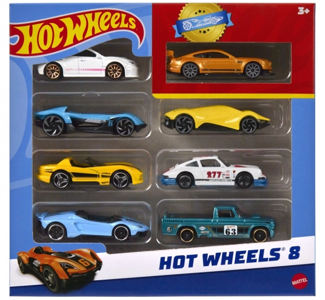 Hot Wheels 8-komplet angleške kolesce