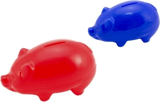Plastični prašiček hranilnik 16 cm, 2 barvi