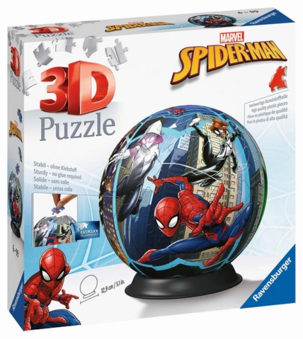 Puzzle-krogla Spiderman 72 kosov