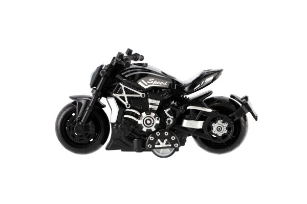 Motor z kovine/plastike 10cm na vzvratno vlečenje, mešanica barv
