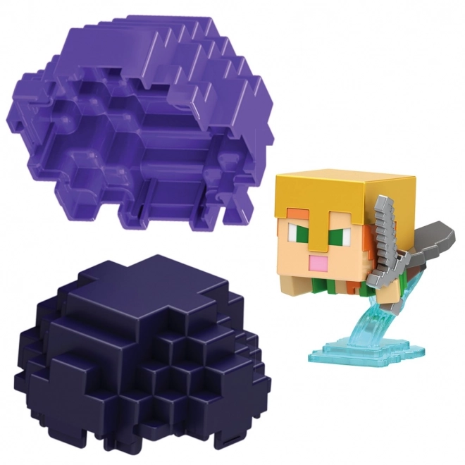 Minecraft mini figurica v jajcu