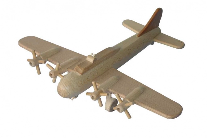 Velik leseni model letala Bombarder B17