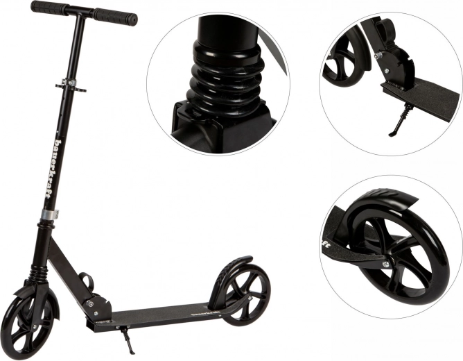 Gladna vožnja zahvaljujoč velikim 200 mm kolesom in vzmetenju