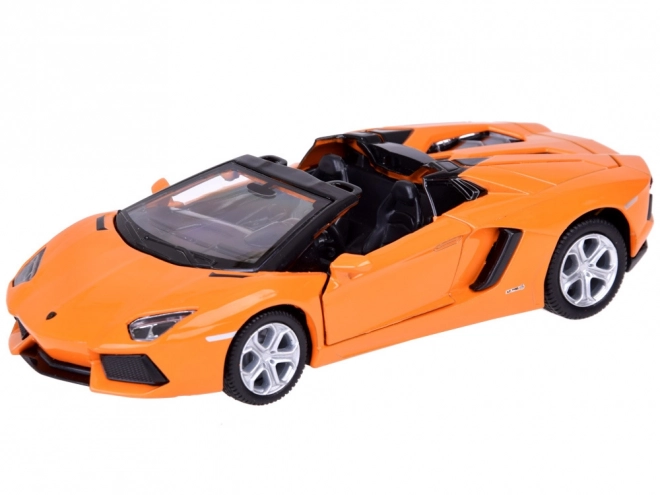 Interaktivni kovinski model avtomobila Lamborghini Aventador Roadster