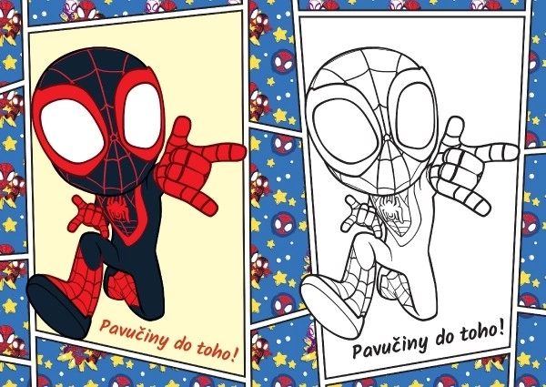 Pobarvanke Spidey