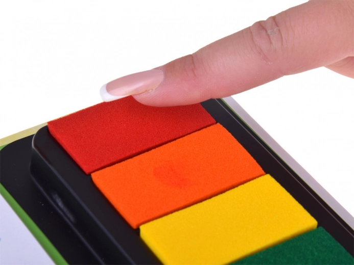 Ustvarjanje prstnih odtisov s 7 barvami