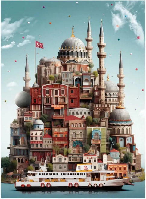 Puzzle Tophane 1000 kosov