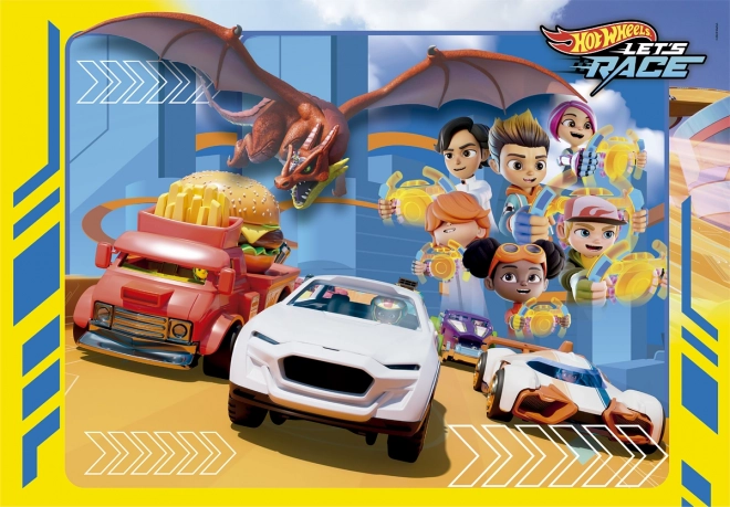 Sestavljanka Clementoni Hot Wheels 30 kosov