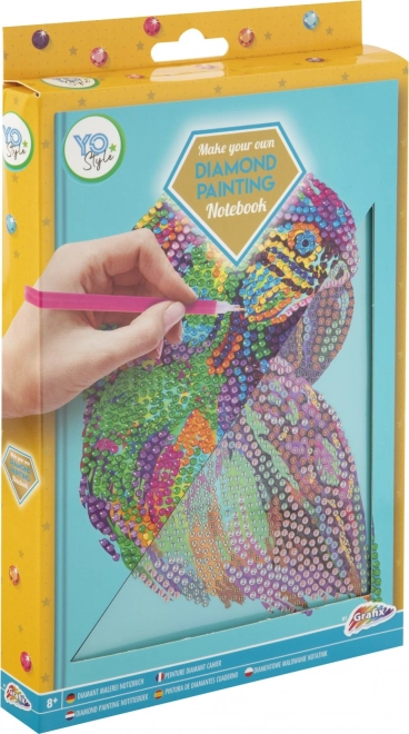 GRAFIX Diamantno slikanje Blok A5 Papiga