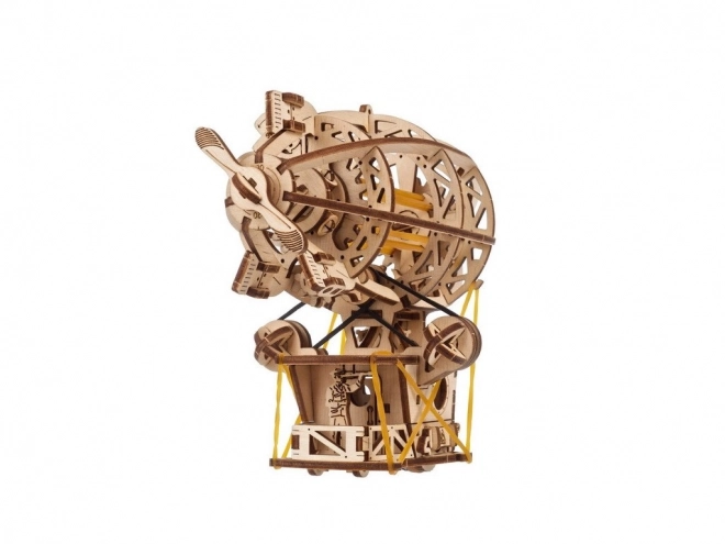 Ugears Lesena 3D mehanska sestavljanka STEAMPUNK ZRAČNA LADJA