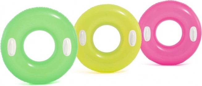 Napihljiv obroč z ročaji Intex 76 cm