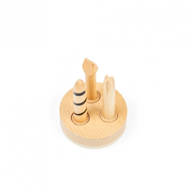 Bigjigs Toys Lesena vrtalka