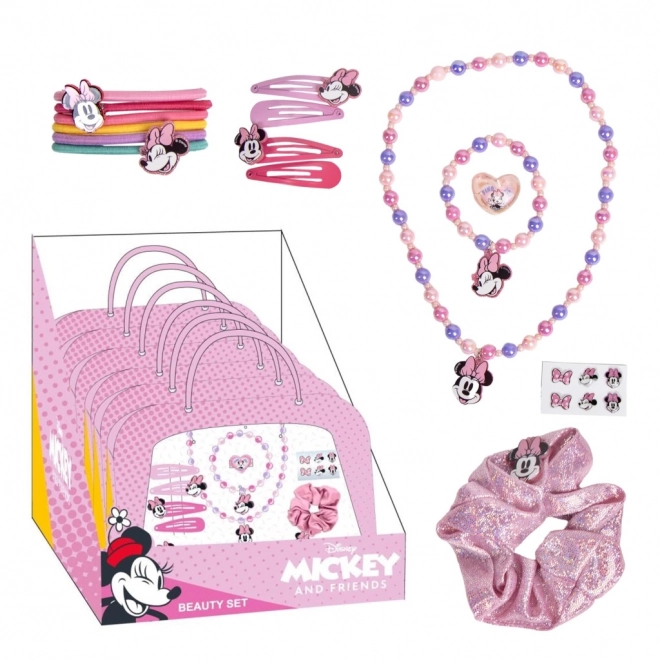 Set nakita in dodatkov za lase v torbici Minnie