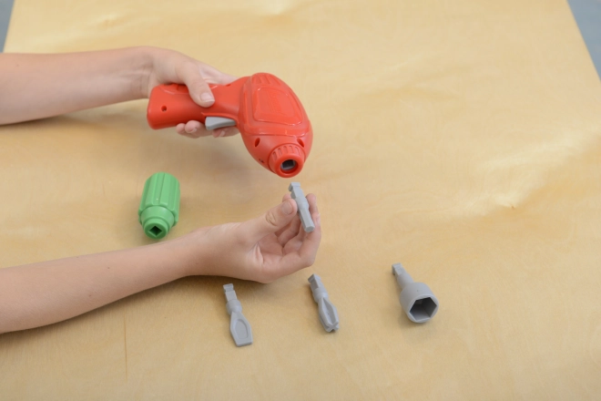 Masterkidz orodje z vrtalnikom in 8 elementi za znanstveno-kreativno ploščo STEM