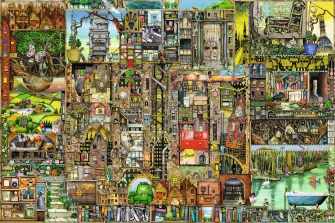 Ravensburger Uganke Čudaško mesto 5000 kosov