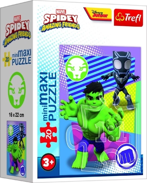 Minipuzzle Spidey in njegovi neverjetni prijatelji