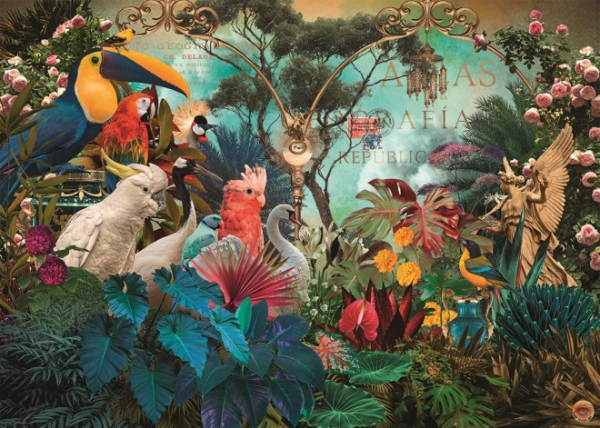 Sestavljanka HEYE Fauna Fantasies – ptičja raznolikost 1000 koščkov