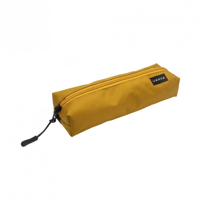 Študentski etui Verde gorčica