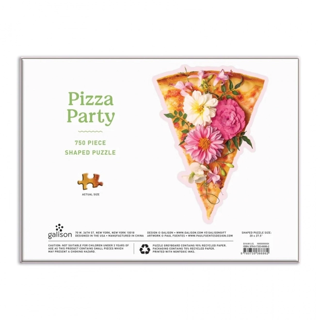 Galison Puzzle Pizza zabava 750 kosov