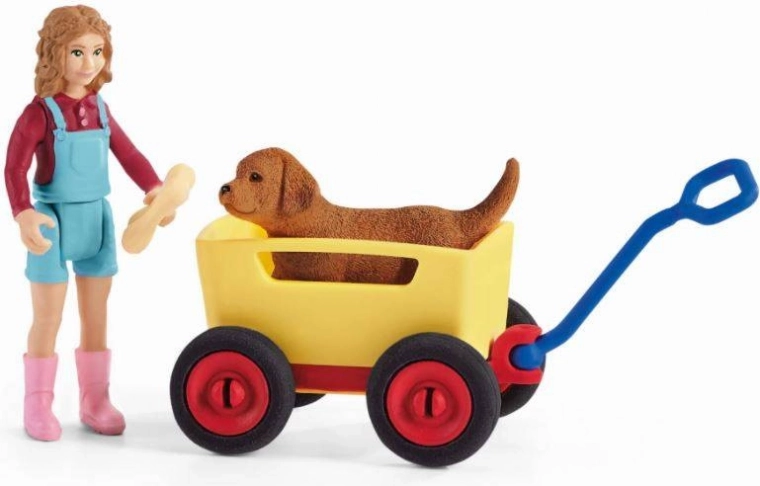 Vlečni voziček s funkcionalnimi kolesi