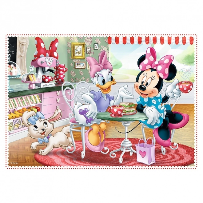 Puzzle 4v1 Minnie s prijatelji